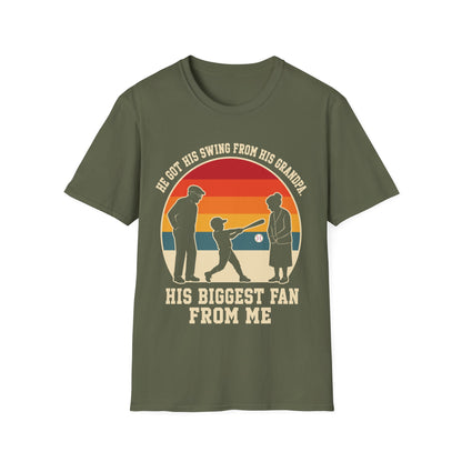 Swing From Grandpa Fan From Me T-Shirt