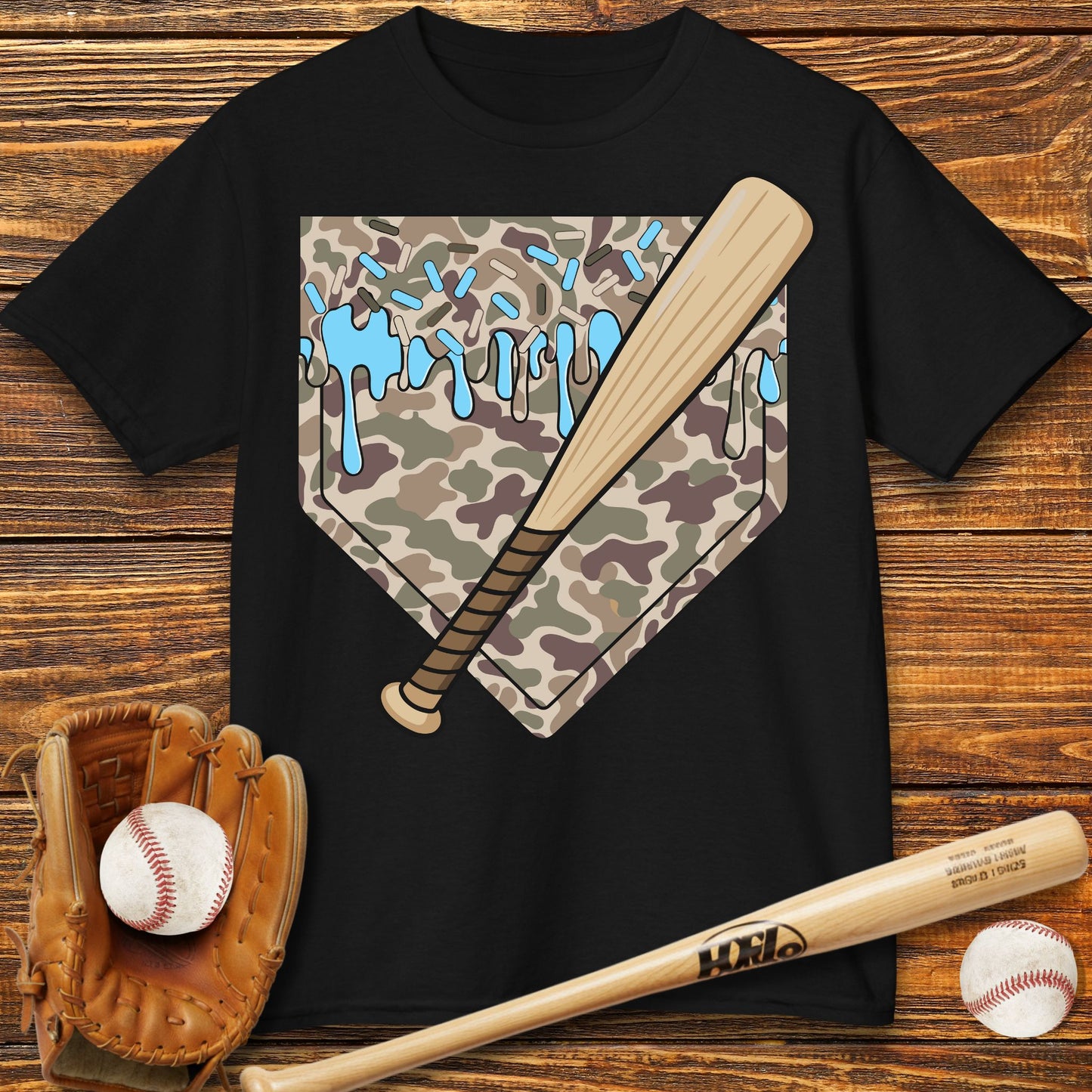 Camo Drip Kids T-Shirt