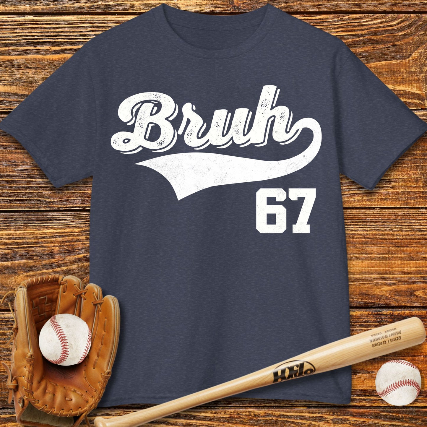 Bruh 67 Kids T-Shirt