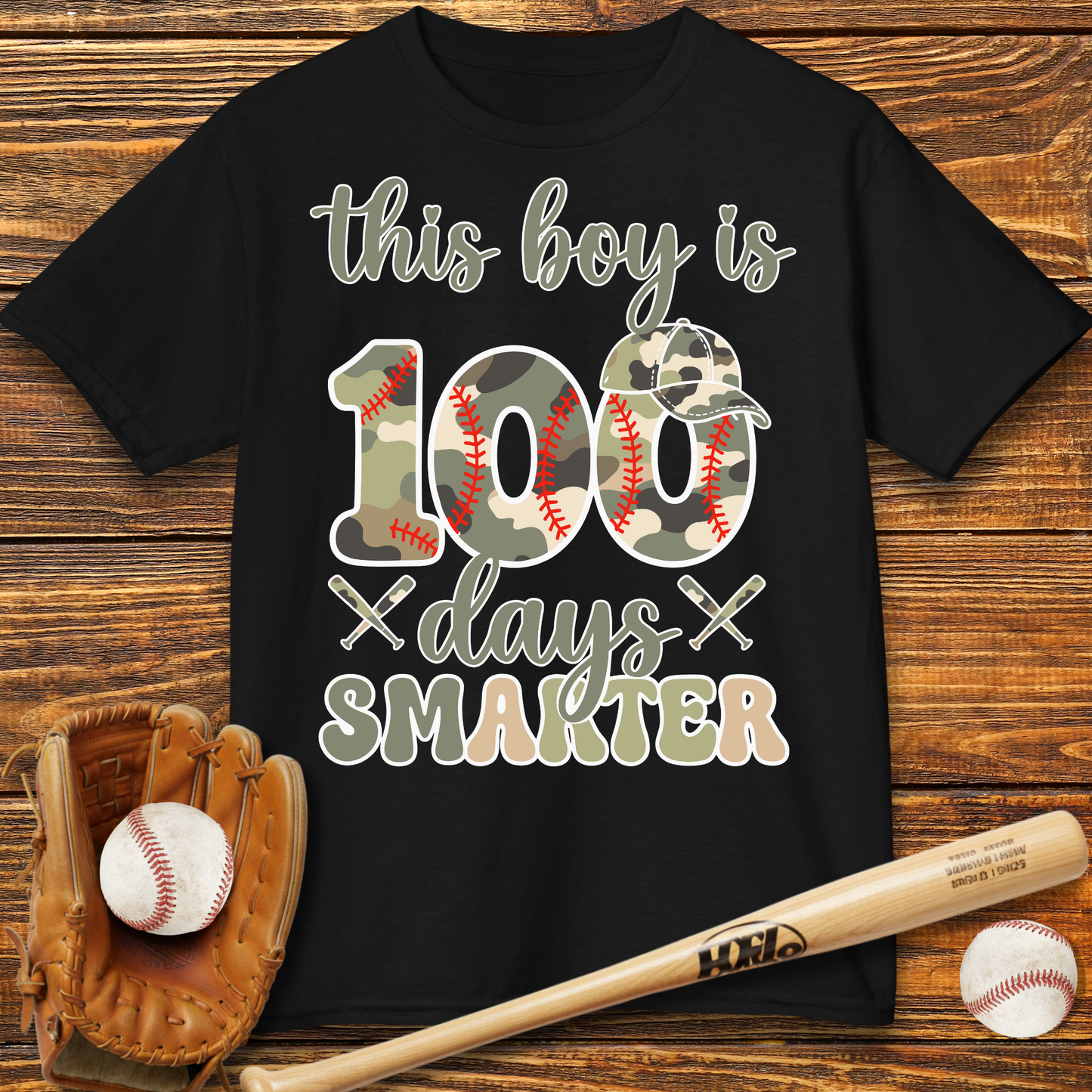 100 Days Of School Kids T-Shirt