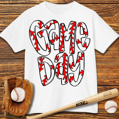 Game Day Baseball Kids T-Shirt