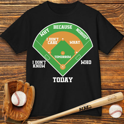 Who's on First Kids T-Shirt