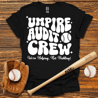Umpire Audit Crew Adult T-Shirt