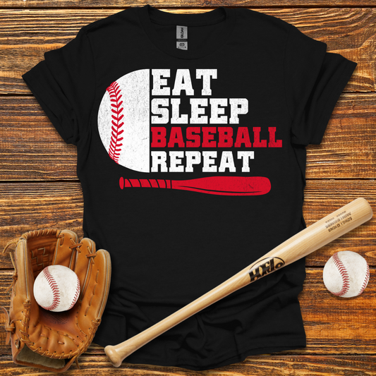 Eat Sleep Repeat Tee