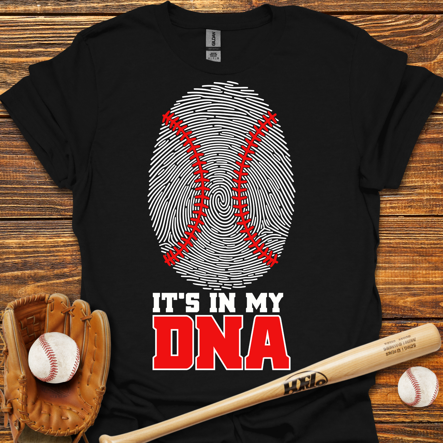 It's In My DNA Baseball Tee