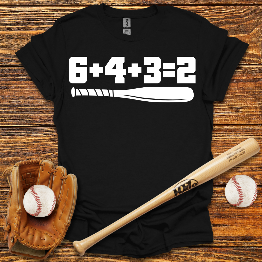 6 4 3 2 Double Play Tee