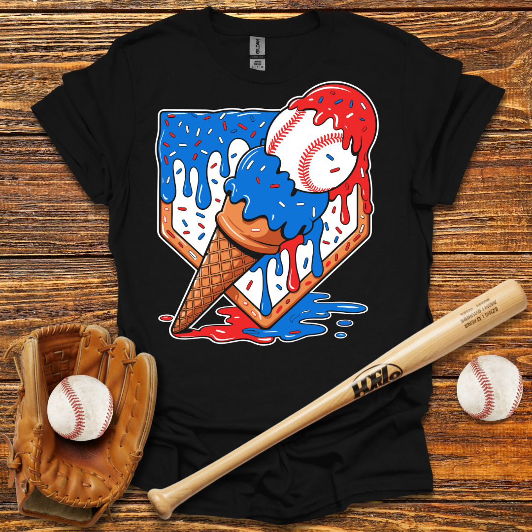 USA Ice Cream Drip Tee