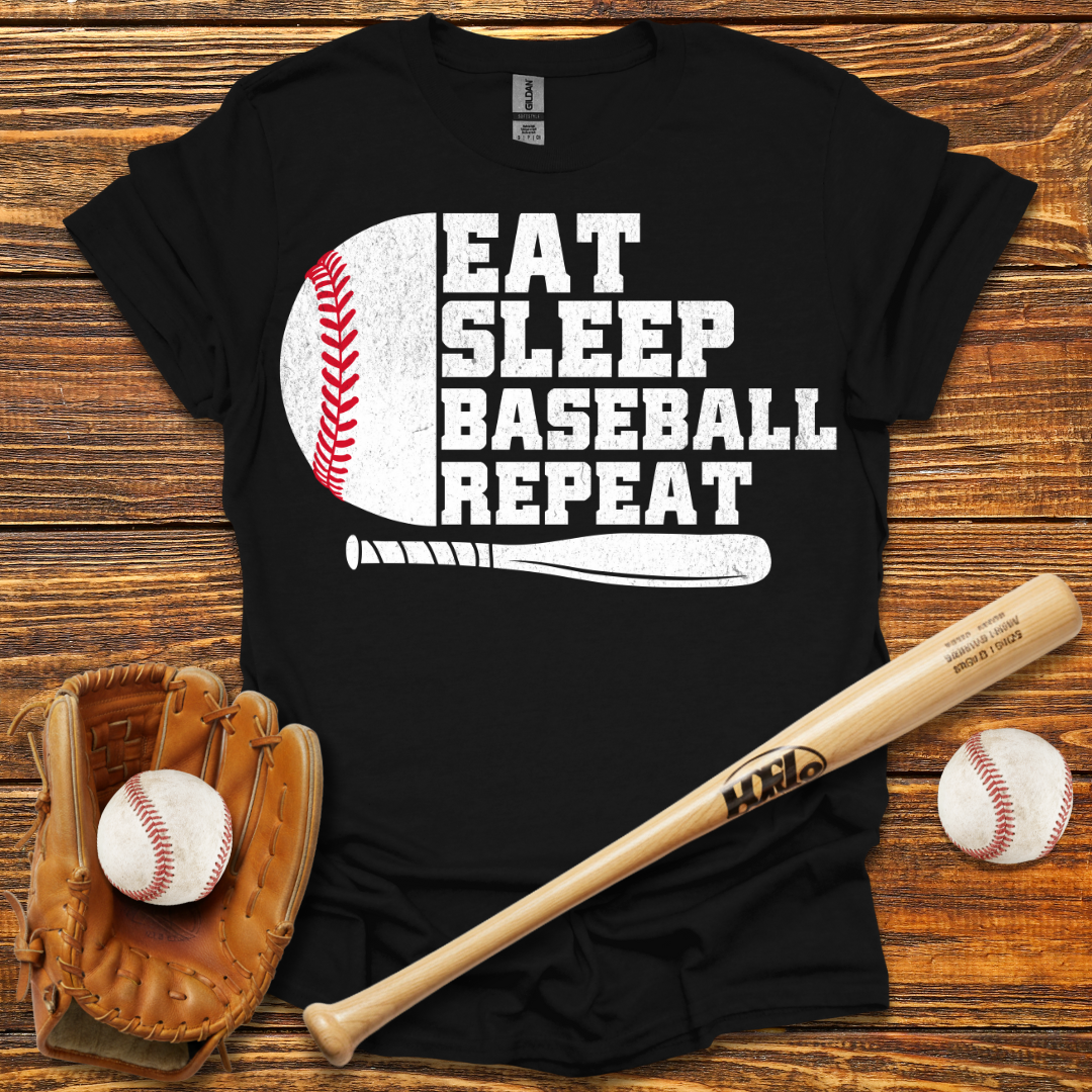 Eat Sleep Repeat Tee
