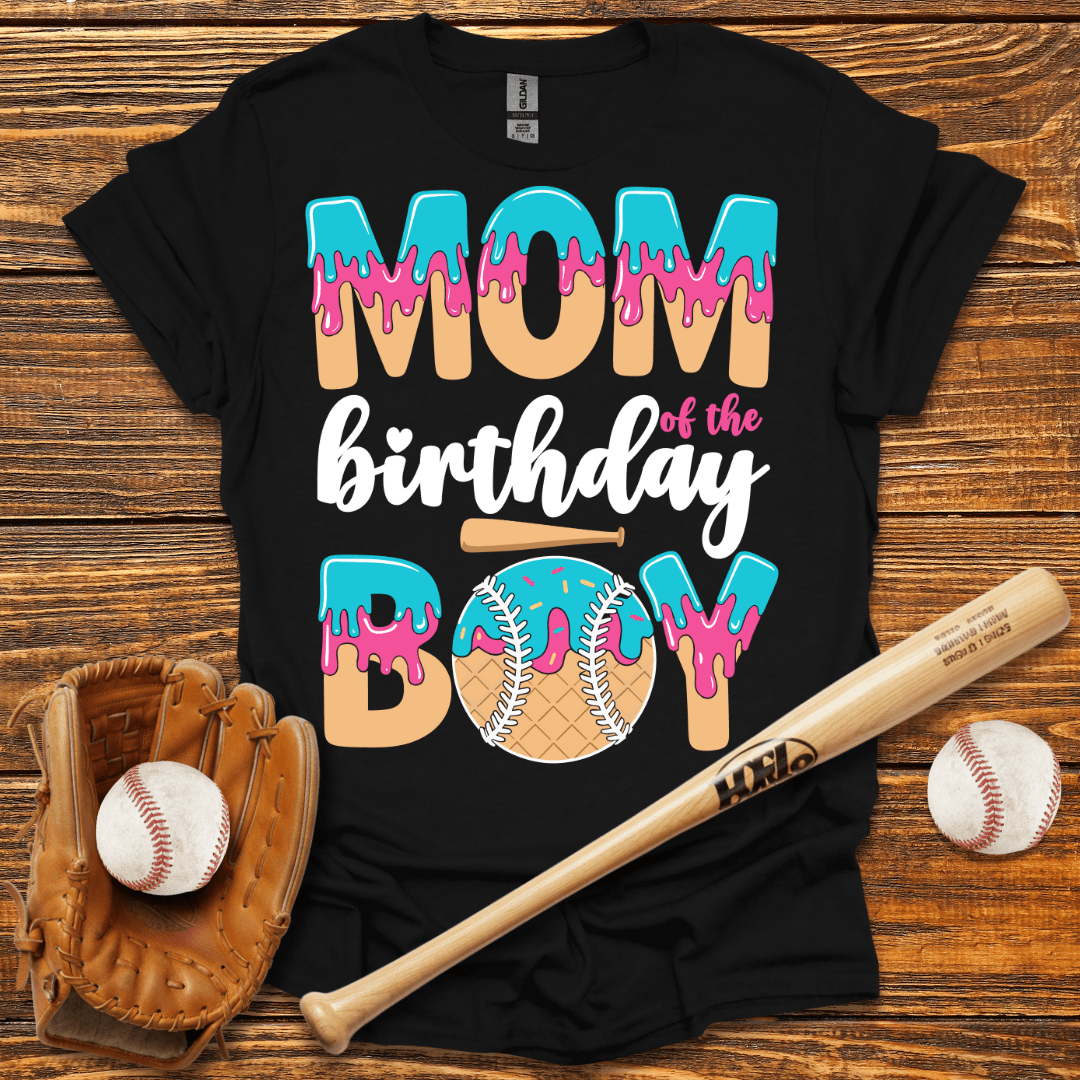 Mom Of The Birthday Boy Tee