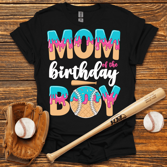 Mom Of The Birthday Boy Tee