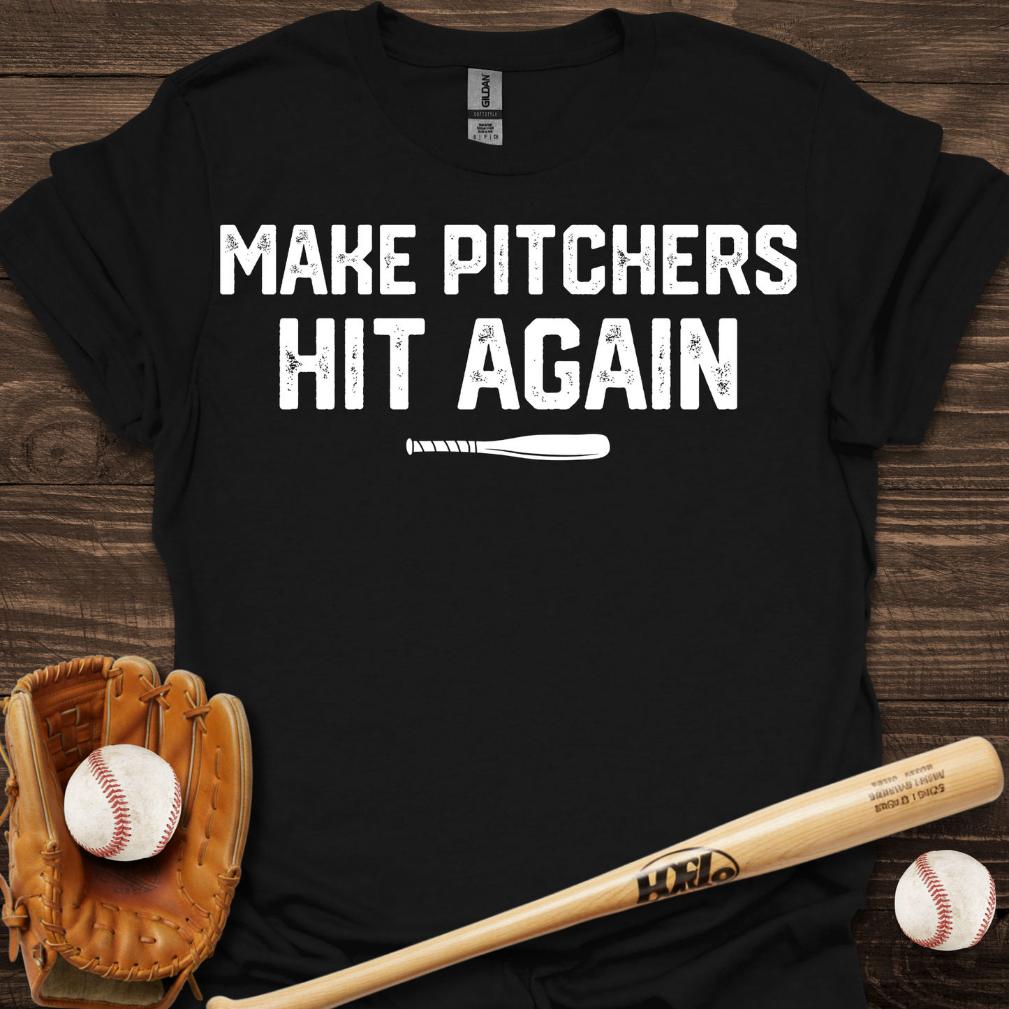Make Pitchers Hit Again Tee