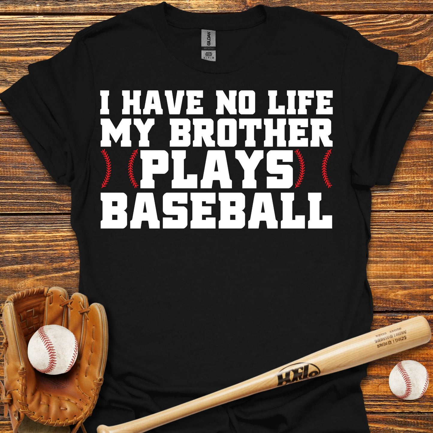 My Brother Plays Adult T-Shirt