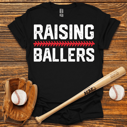 Raising Ballers Adult T-Shirt