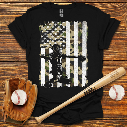 Camouflage Catcher Adult T-Shirt