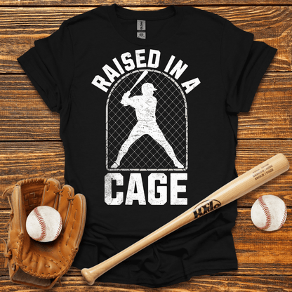 Raised In A Cage Adult T-Shirt