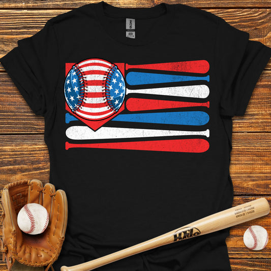 Usa Flag Adult T-Shirt