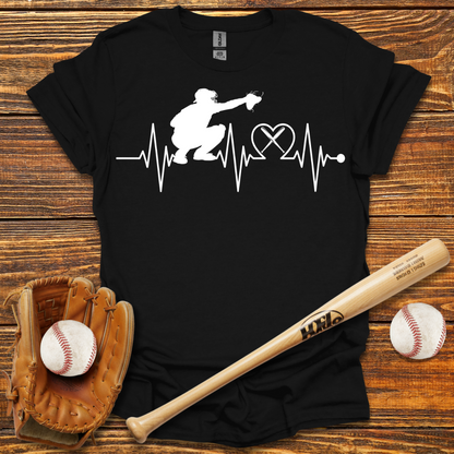 Heartbeat Catcher Adult T-Shirt