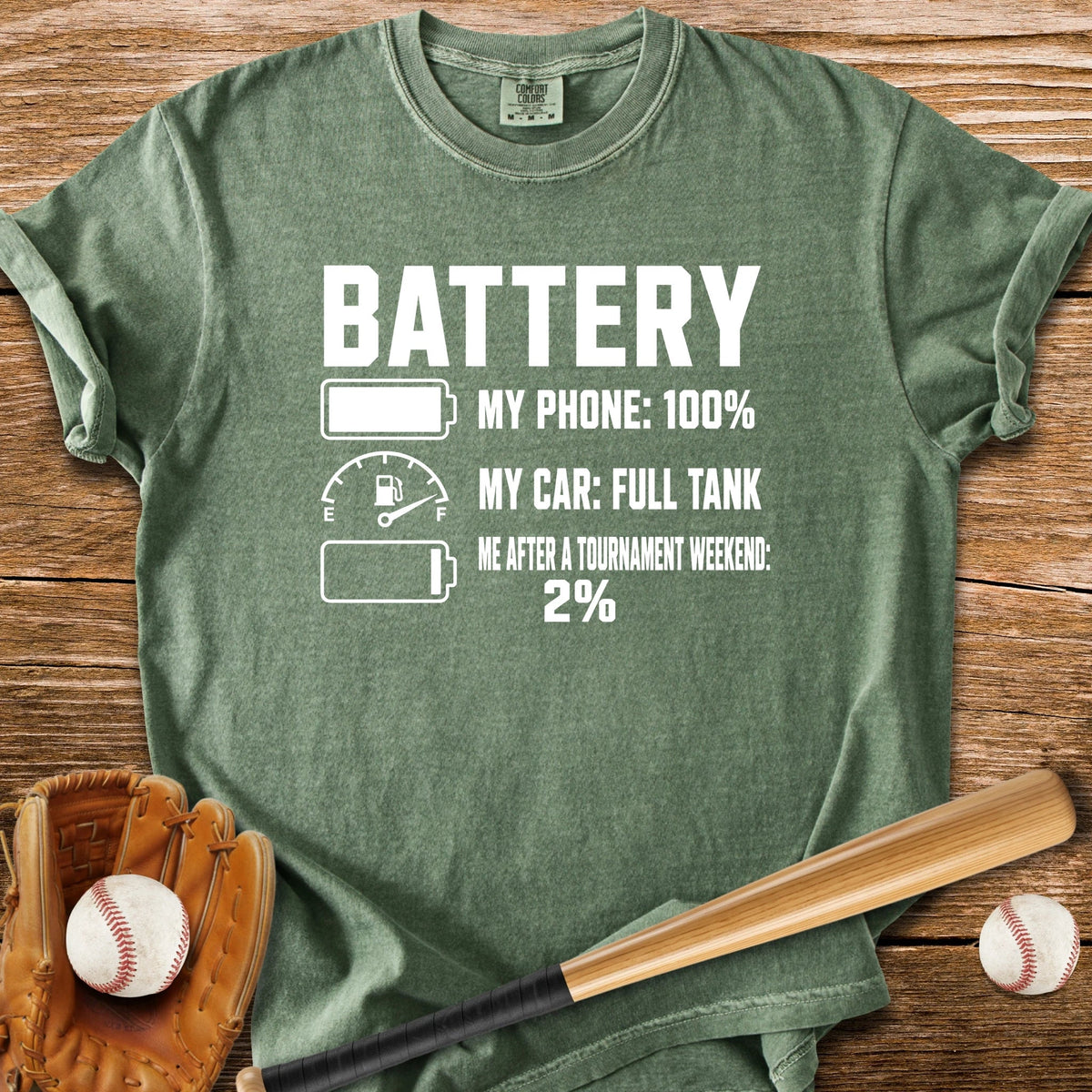 2% After Tournament - HomeRun PrintsComfort Colors