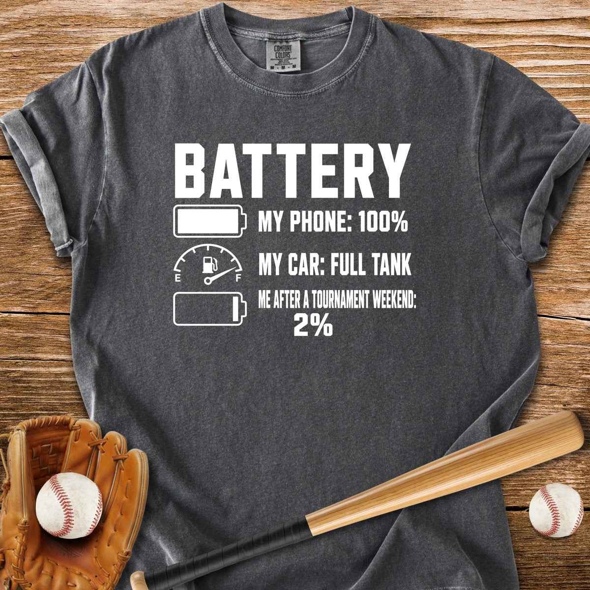 2% After Tournament - HomeRun PrintsComfort Colors