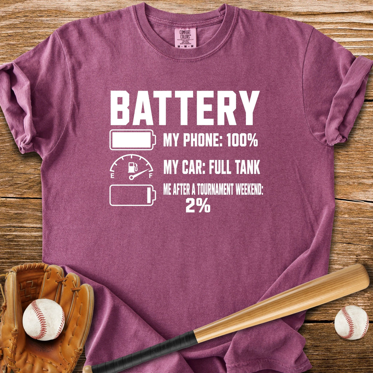 2% After Tournament - HomeRun PrintsComfort Colors