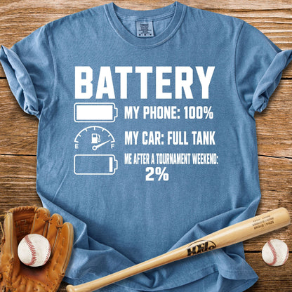 2% After Tournament T-Shirt - HomeRun PrintsComfort Colors