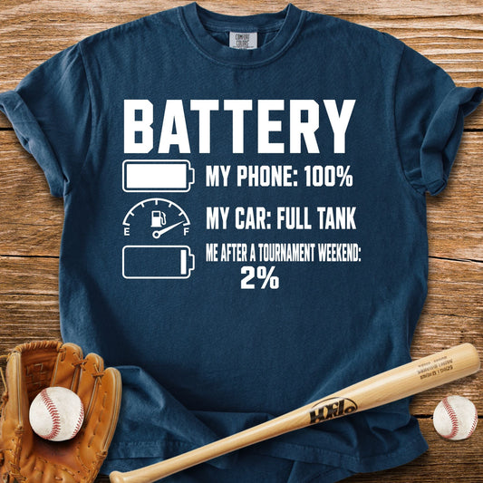 2% After Tournament T-Shirt - HomeRun PrintsComfort Colors