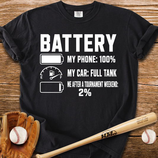 2% After Tournament T-Shirt - HomeRun PrintsComfort Colors