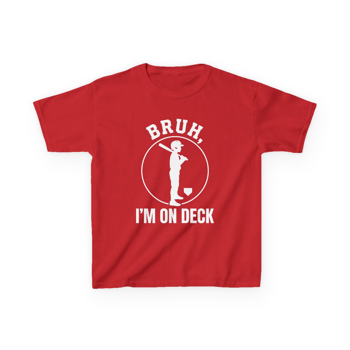 Bruh I'm On Deck Kids T-shirt