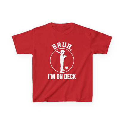Bruh I'm On Deck Kids T-shirt