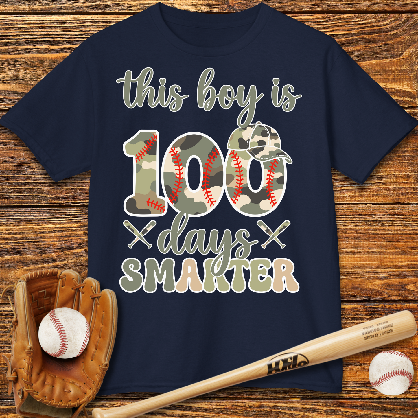 100 Days Of School Kids T-Shirt