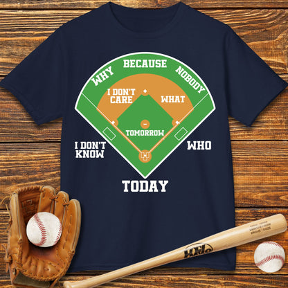 Who's on First Kids T-Shirt