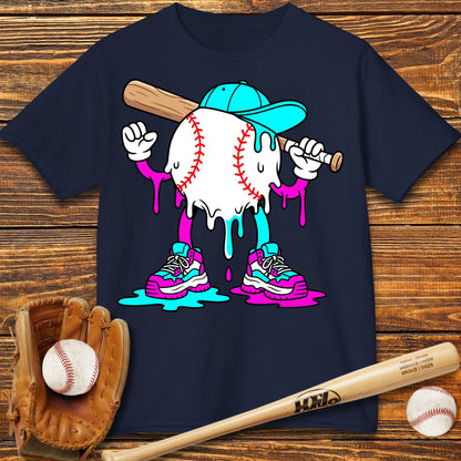 Baseball Drip Kids T-Shirt