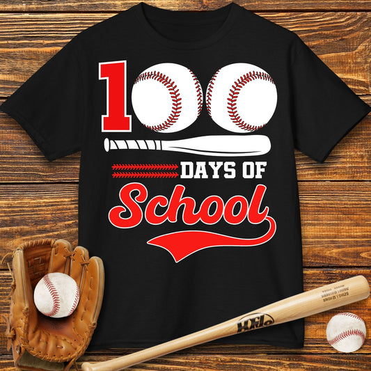 100 Days Of School Kids T-Shirt