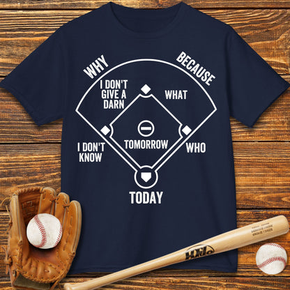 Who's on First Kids T-Shirt