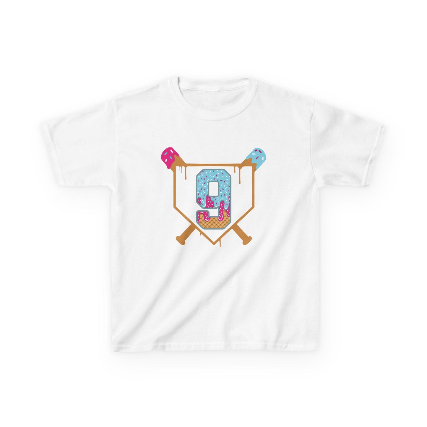 Baseball 9th Birthday Kids T-shirt