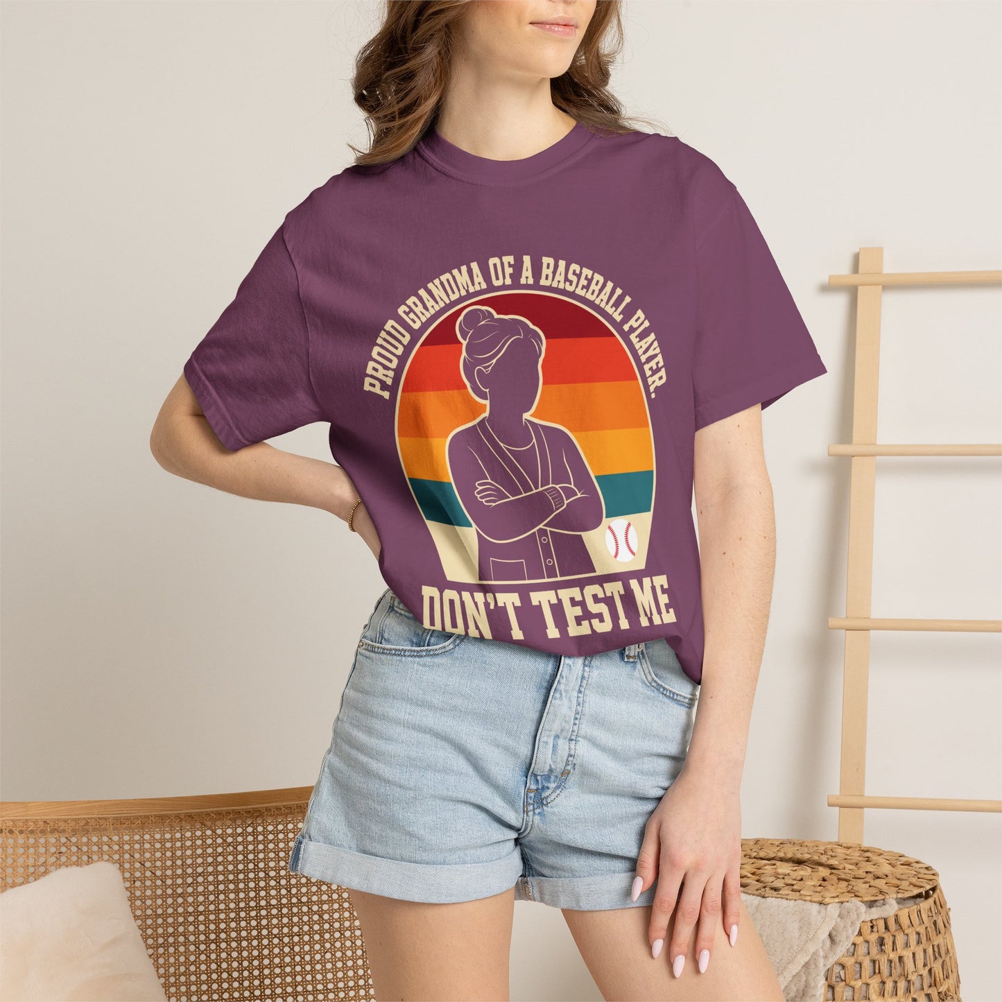 Proud Grandma Don't Test Me T-Shirt