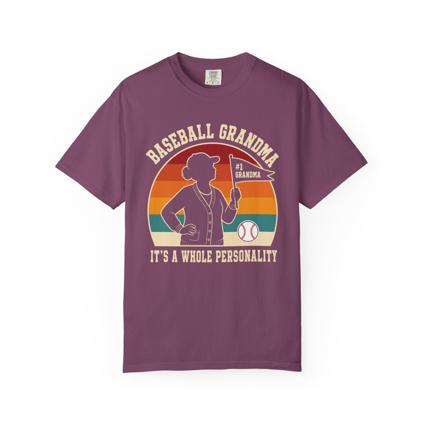 Baseball Grandma Whole Personality T-Shirt