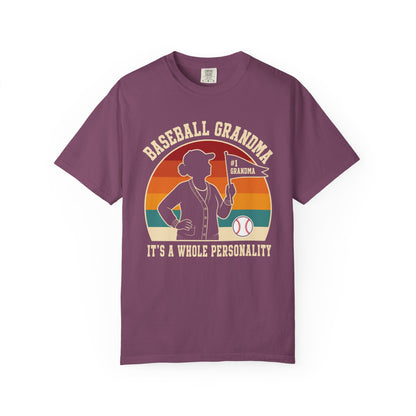 Baseball Grandma Whole Personality T-Shirt
