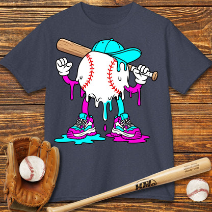Baseball Drip Kids T-Shirt