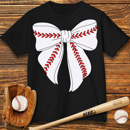Baseball Coquette Kids T-Shirt