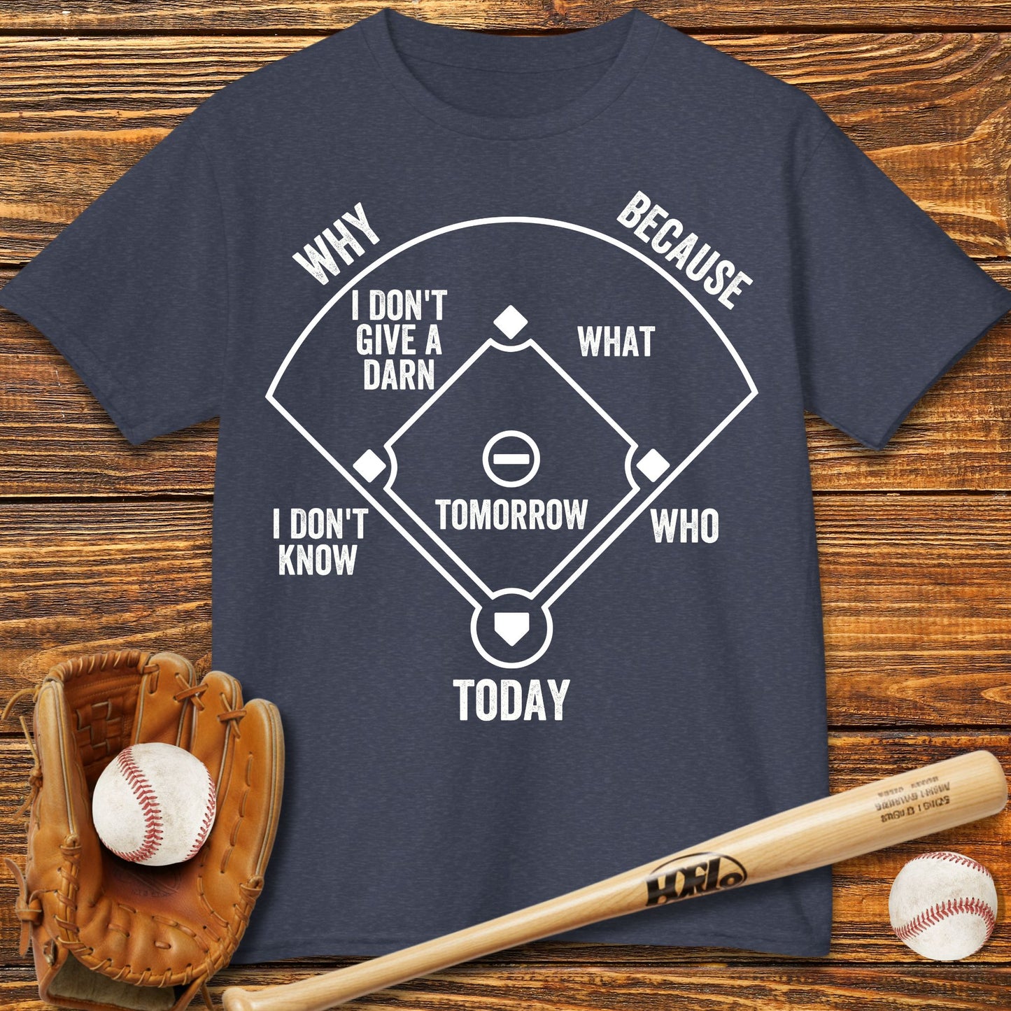 Who's on First Kids T-Shirt