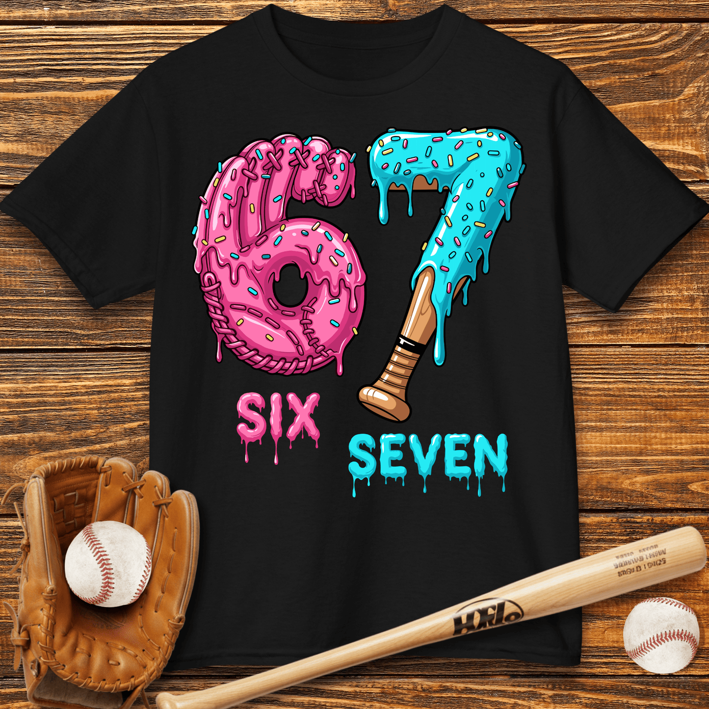 Baseball Drip 67 Kids T-Shirt