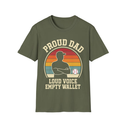 Proud Dad Empty Wallet T-Shirt