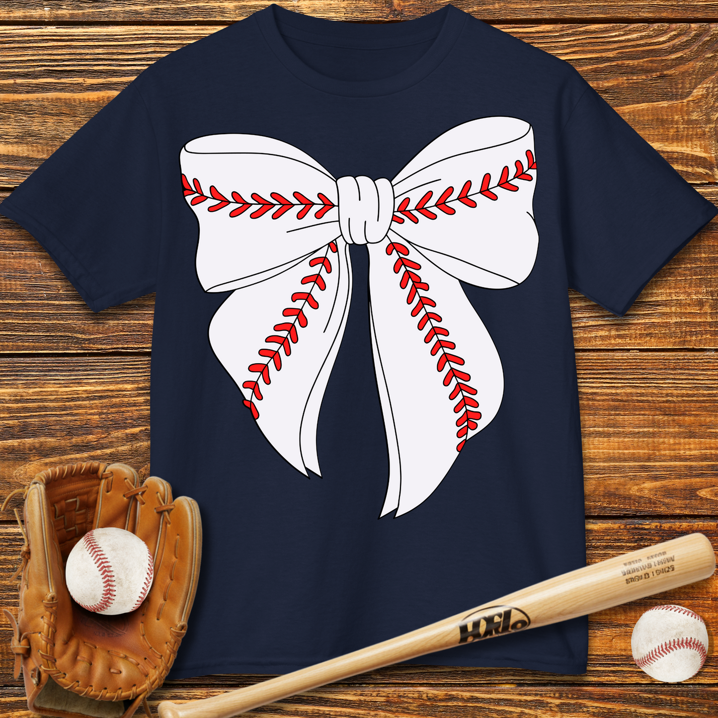 Baseball Coquette Kids T-Shirt