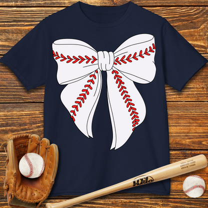 Baseball Coquette Kids T-Shirt