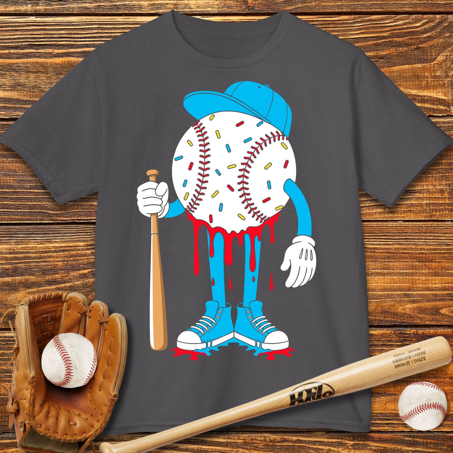Baseball Drip Kids T-Shirt