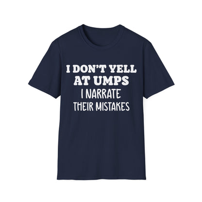 Sideline Umpire Critic T-Shirt