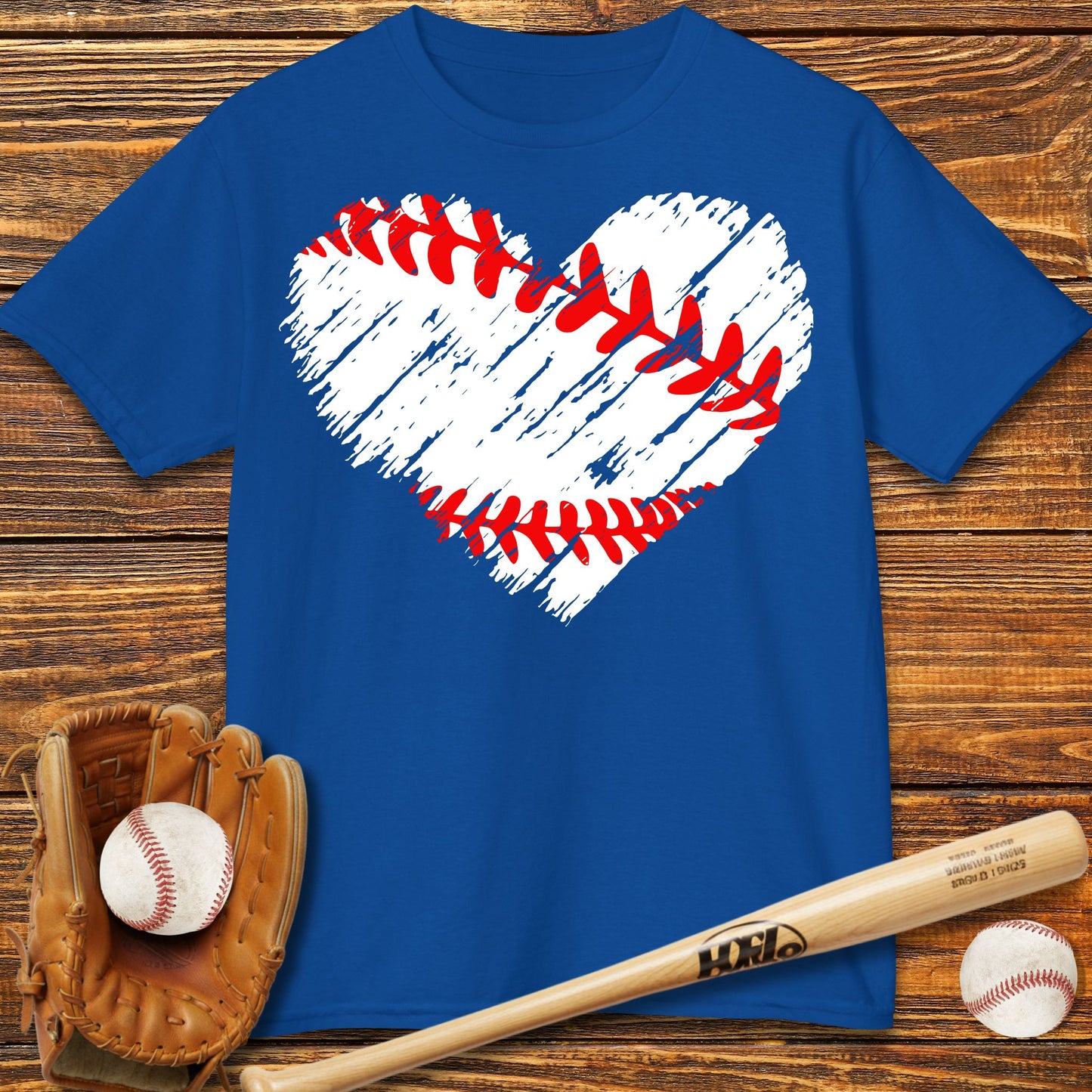 Baseball Heart Kids T-Shirt