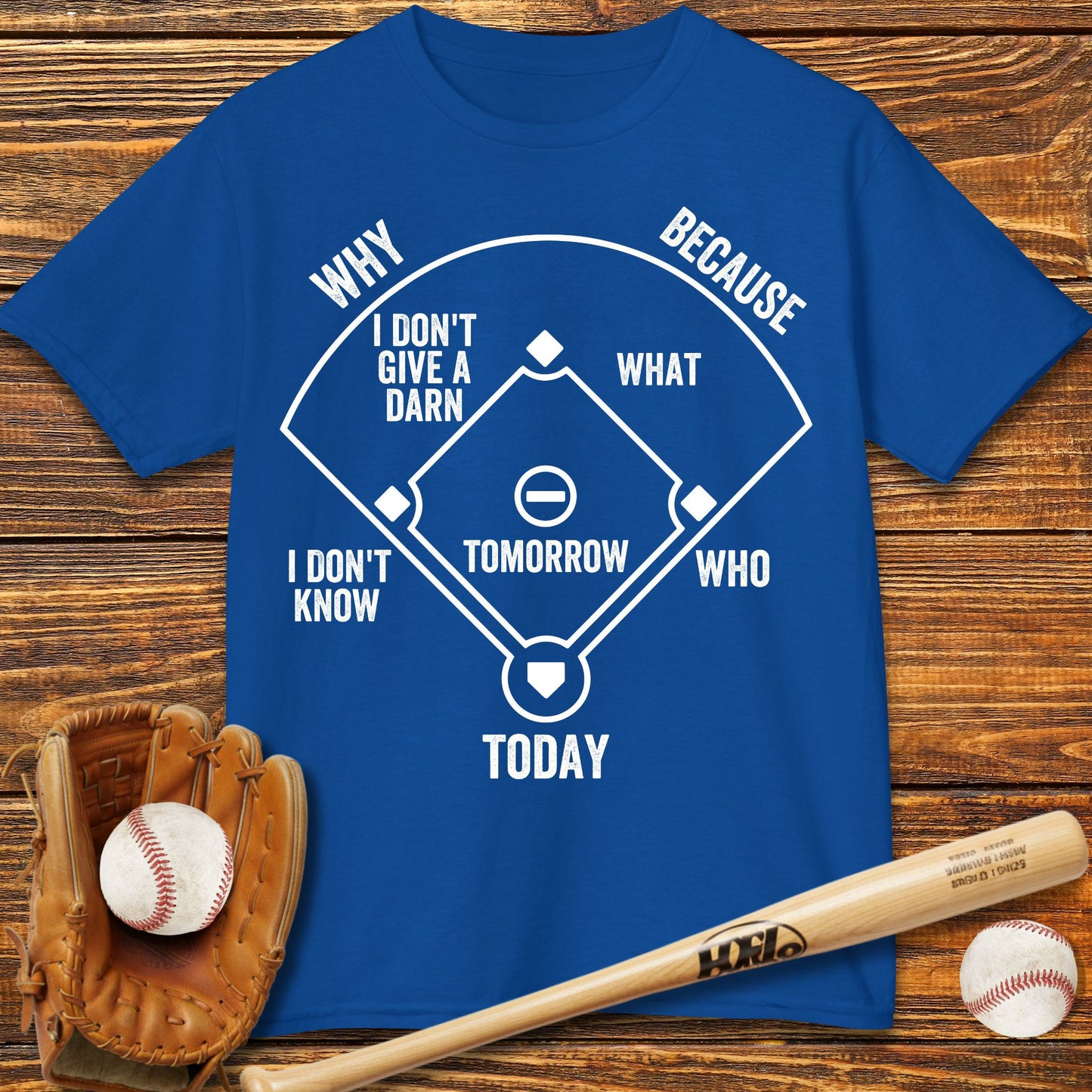 Who's on First Kids T-Shirt