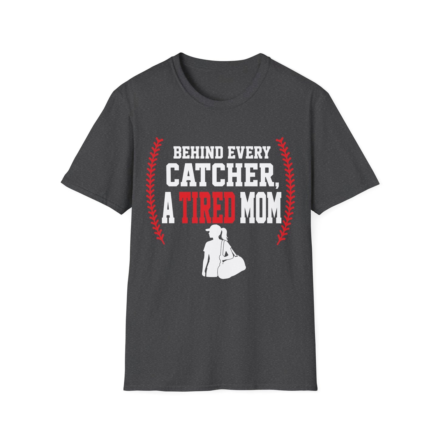 Catcher Mom Exhaustion T-Shirt